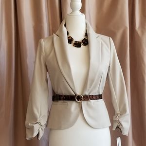 NWT Amanda + Chelsea Cotton Blazer